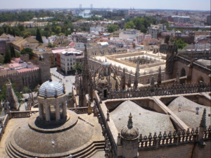 View from Seville Cathedral