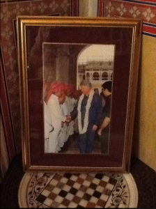 Naila Bagh Palace, Bill Clinton