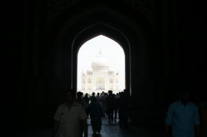 Taj doorway