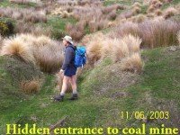030611.Mine ent Old Mine entrance. Arthur.
