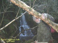 Craiglowan Falls. Ian