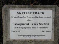 Track notice