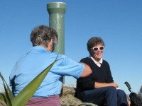 Evelyn Flagstaff summit pipe