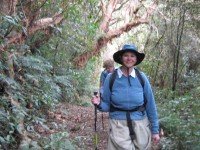 A bit further along the track. Susan, Sabina
