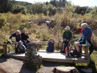 Lunch at plaque