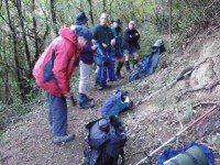 1. Packing up after morning tea. (Ken pic)