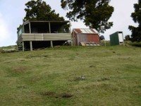 6. Hut where we turned off Kowhai Spur. (Ken pic and caption)