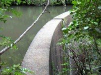 Dam and overflow.
