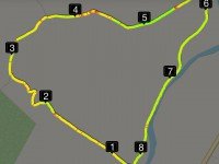 GPS of route