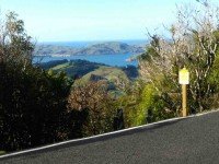 View from the top of the steps