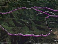GPS of route, courtesy Ken.