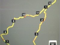 GPS of Traquair circuit