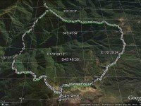 Greengage Tramp. GPS of route, courtesy Ken.