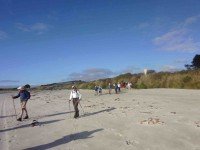 Entering beach from Livingstonia Park.