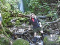 1 Dermot with Nicols Falls behind