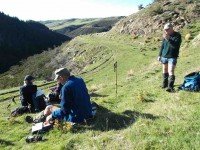 1 Morning tea stop. (Ken pic)