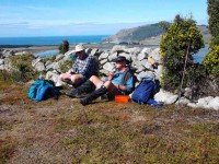 Lunch on Varleys Hill (Ken pic)