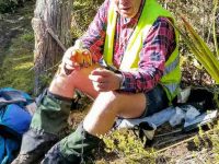 Lunch in the sun. (Margreet pic.)