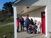 C.1) morning tea at Corstorphine Reservec